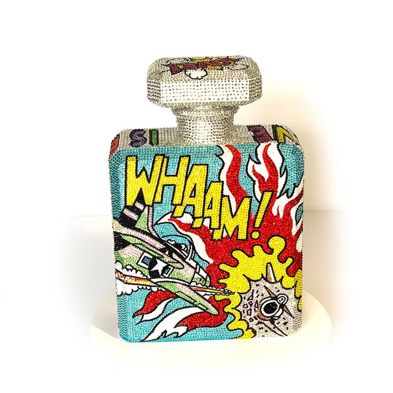 Original Pop Art Fashion Sculpture by Gardani Art