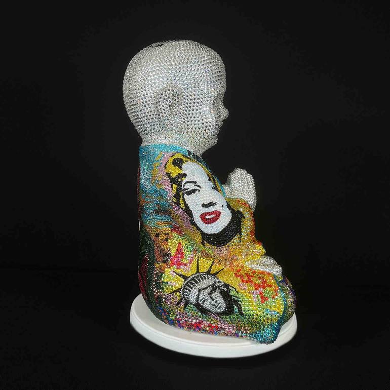 Original Pop Art Culture Sculpture by GARDANI ART