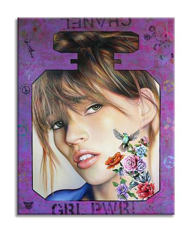 Kate Girl Power – Original Painting on canvas thumb