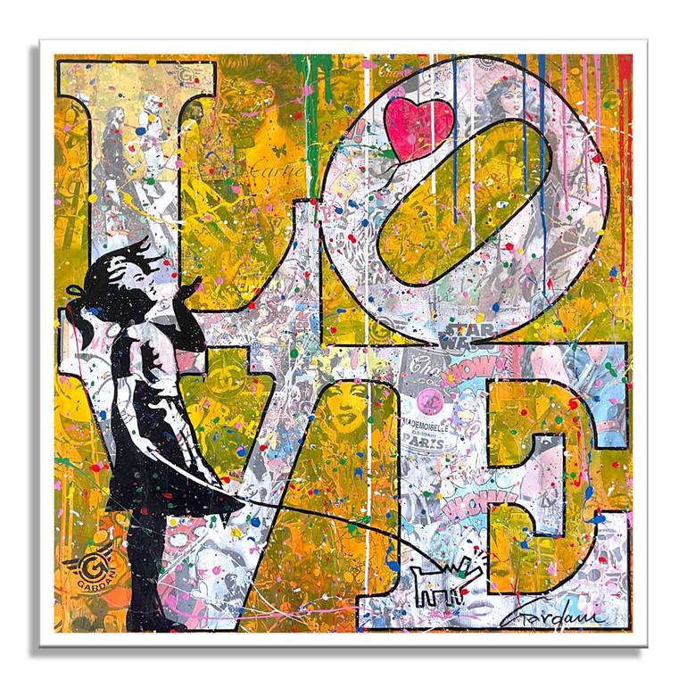 Original Love Painting by GARDANI ART