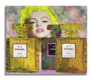 Chanel Tokyo Marilyn – Original Painting on Canvas thumb