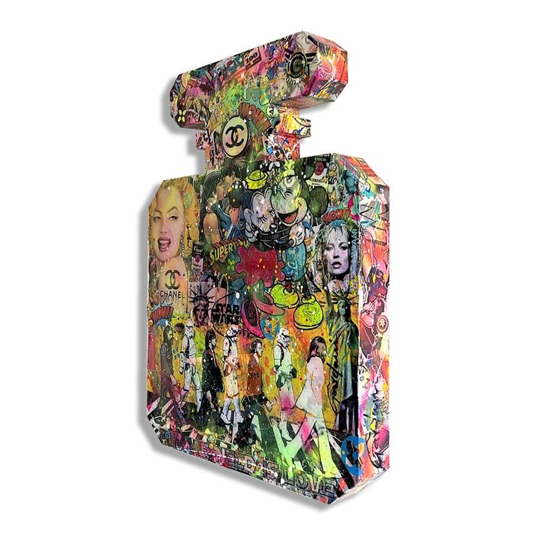 Original Pop Art Fashion Sculpture by GARDANI ART