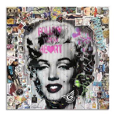 Marilyn Heart – Original Painting on Fine Art Paper (300 gsm.) thumb