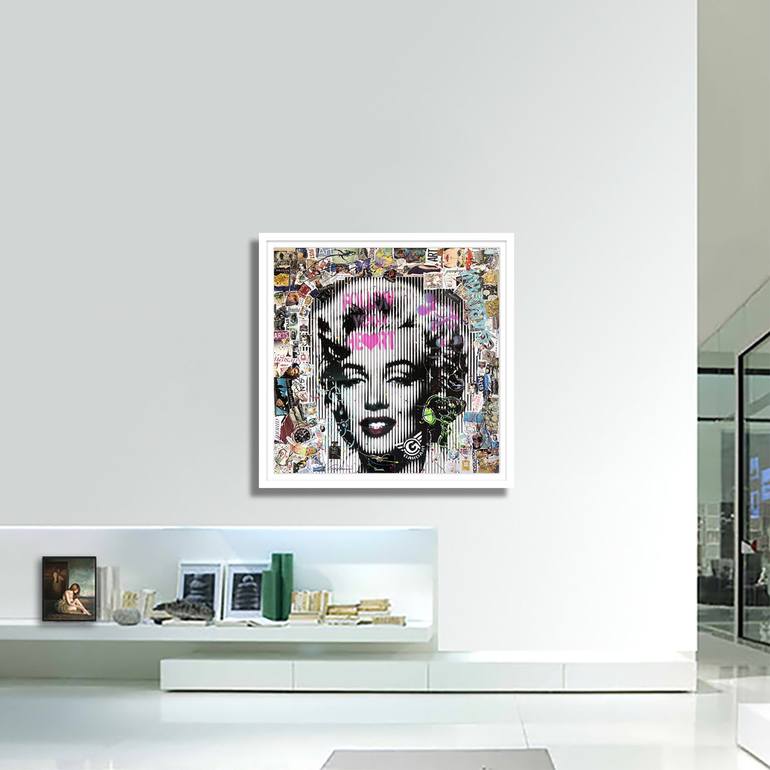 Original Pop Art Celebrity Painting by GARDANI ART