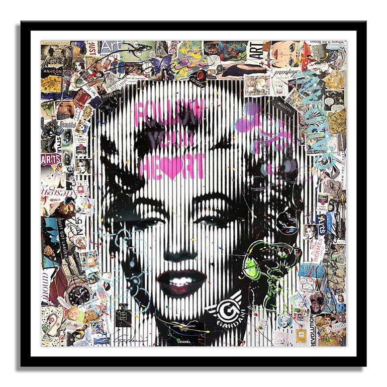 Original Pop Art Celebrity Painting by GARDANI ART