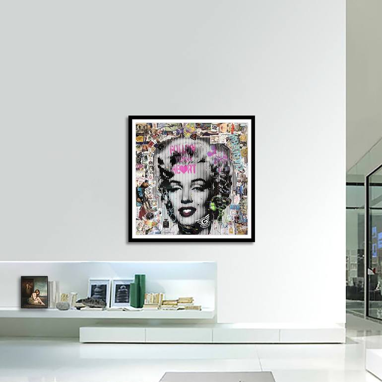 Original Pop Art Celebrity Painting by GARDANI ART