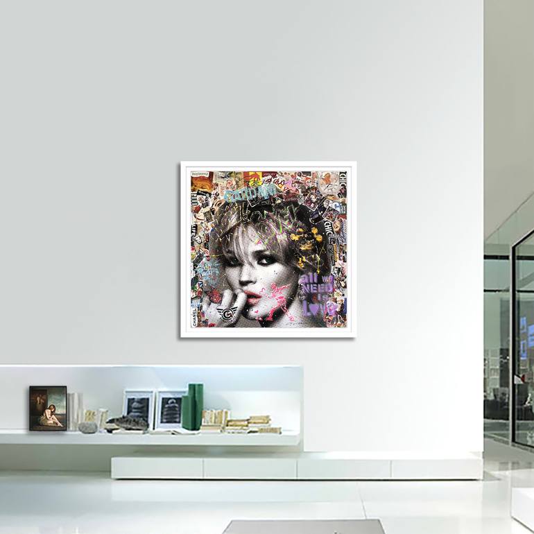 Original Pop Art Fashion Painting by GARDANI ART