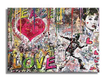 Original Pop Art Love Paintings by GARDANI ART