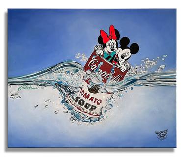 Campbell’s water rescue – Original Painting on canvas thumb