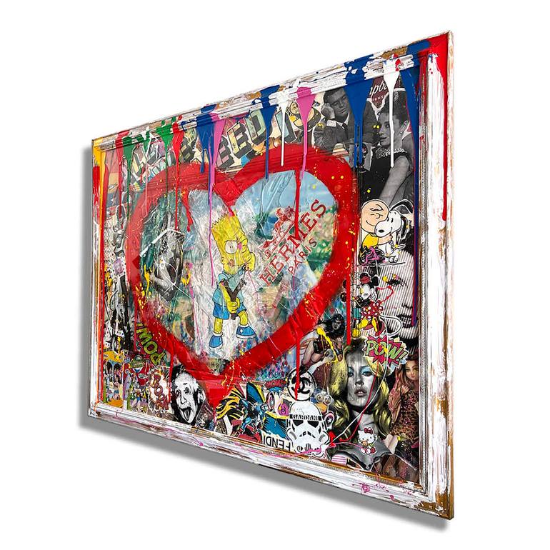 Original Pop Art Cartoon Painting by Gardani Art