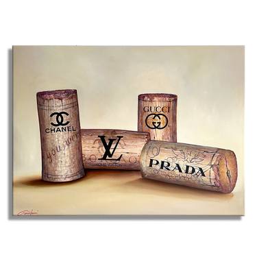 Luxury Wine – Original Painting on canvas thumb