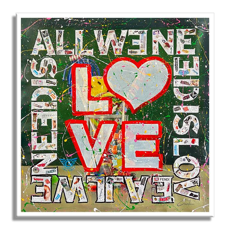 Original Other Love Painting by Gardani Art