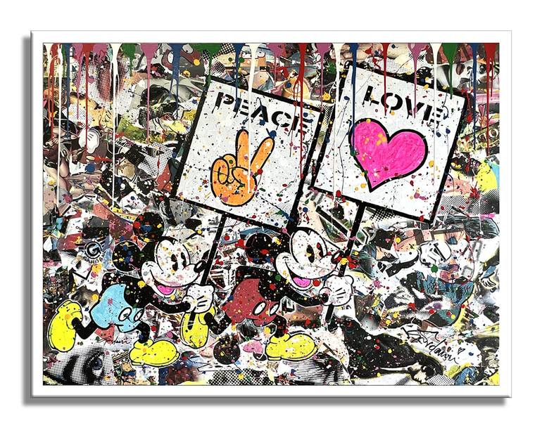 Original Pop Art Comics Painting by GARDANI ART