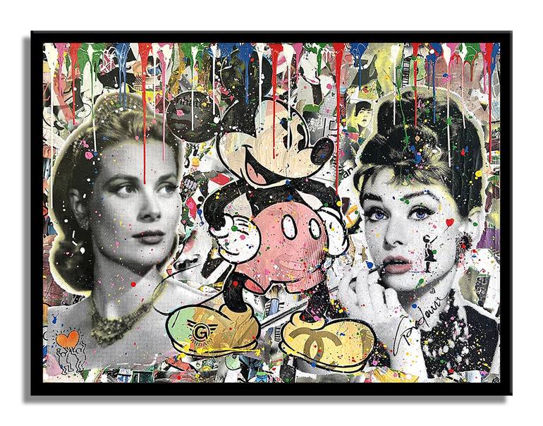 Original Pop Art Pop Culture/Celebrity Painting by GARDANI ART