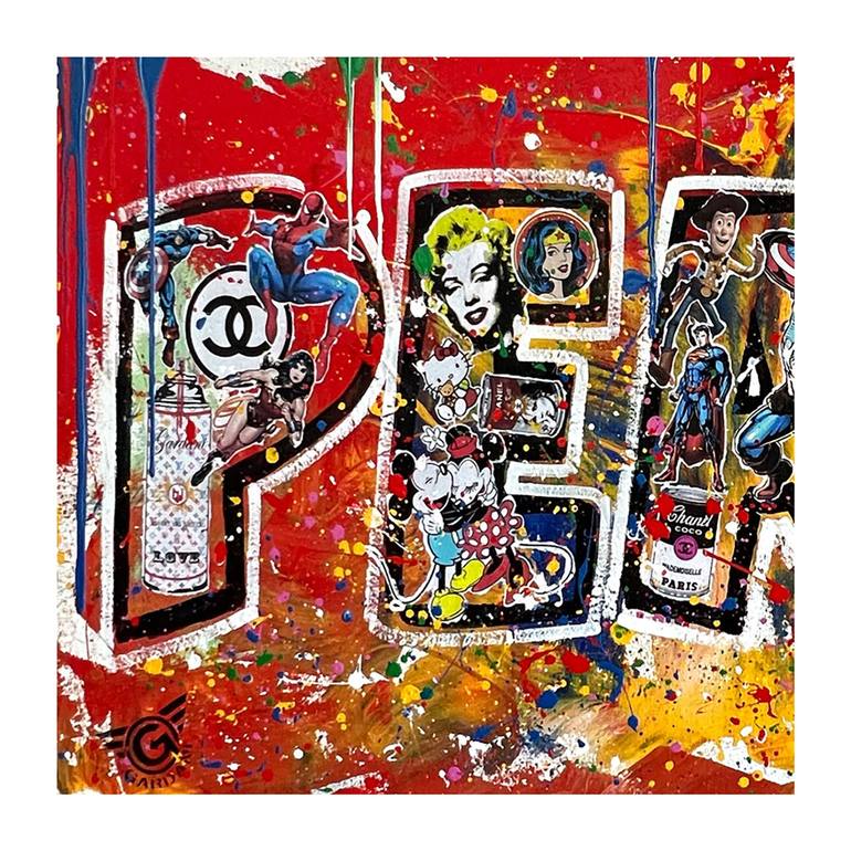 Original Pop Art Culture Painting by GARDANI ART