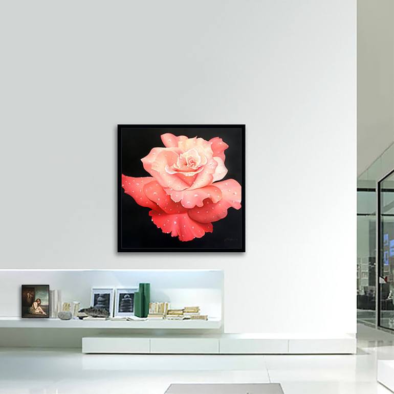 Original Floral Painting by GARDANI ART