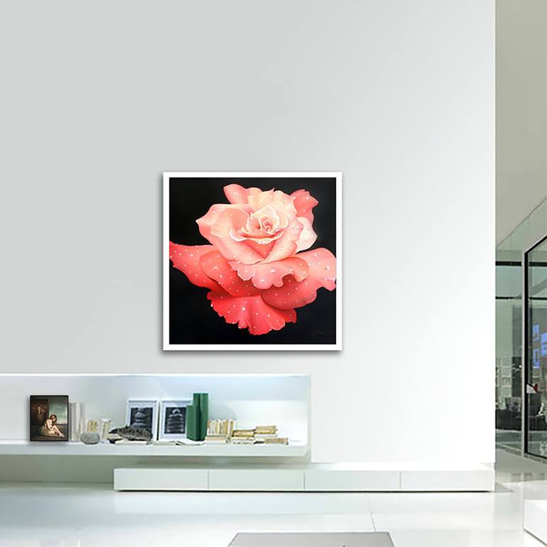 Original Floral Painting by GARDANI ART