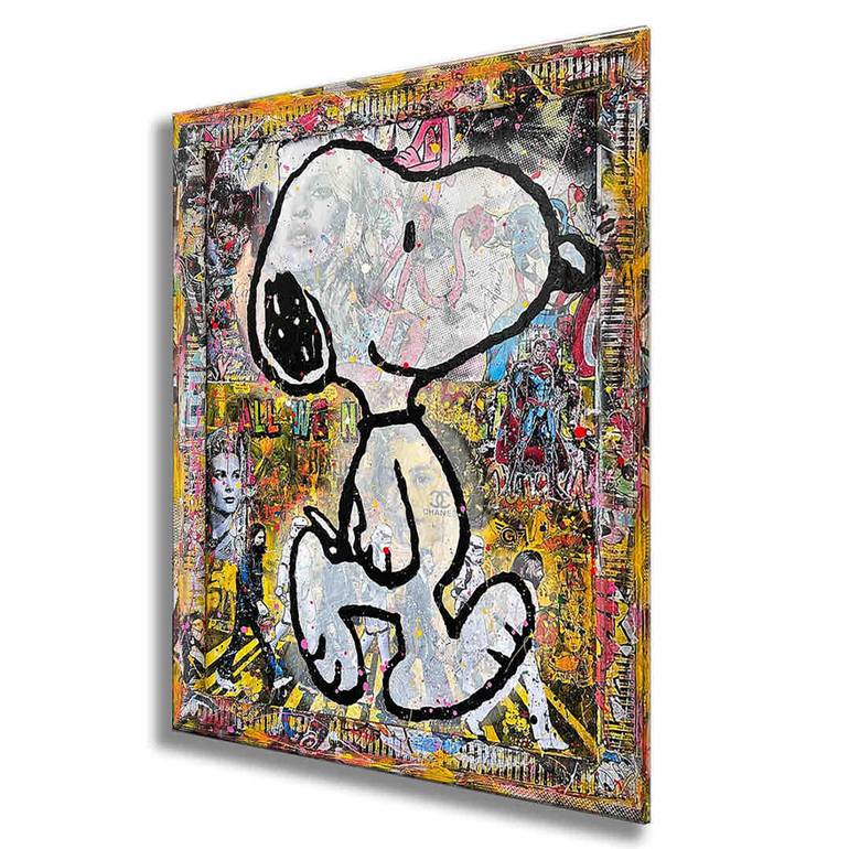 Original Pop Art Cartoon Painting by GARDANI ART