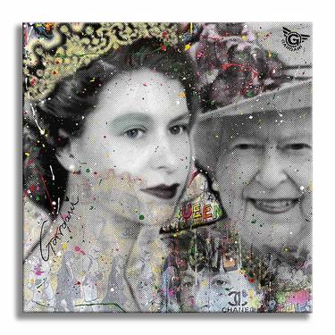Queen Elizabeth II – Original Painting on Canvas thumb