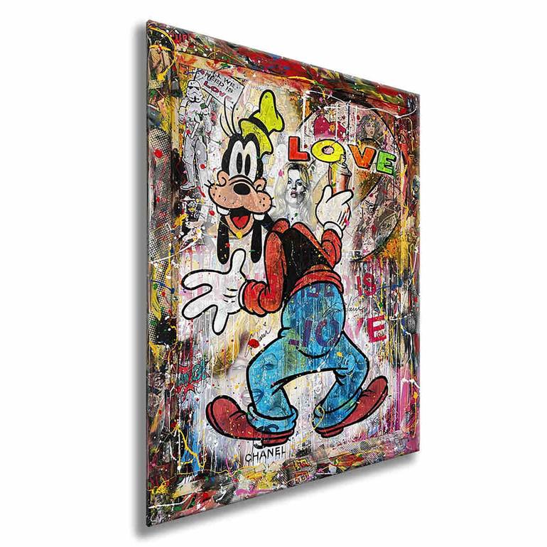 Original Pop Art Cartoon Painting by GARDANI ART