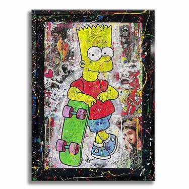Faster Bart – Original Painting on canvas thumb