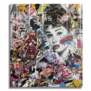 Wow Audrey – Original Painting on canvas thumb
