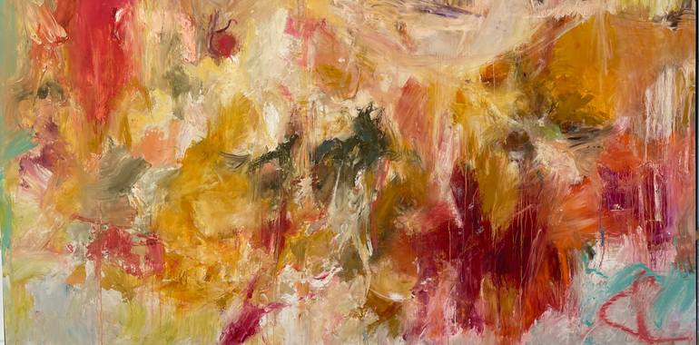 Original Abstract Expressionism Abstract Painting by Michelle Gordon
