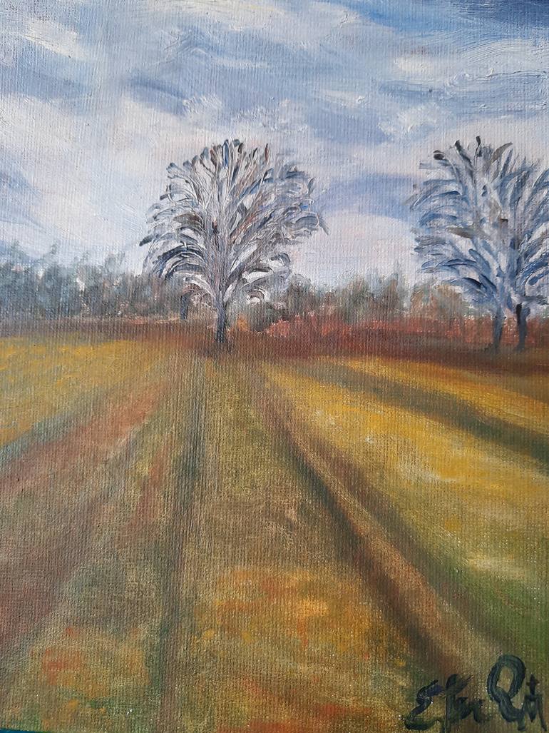 Original Contemporary Landscape Painting by Ester Q