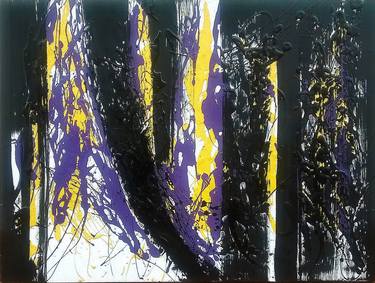 Original Abstract Expressionism Abstract Paintings by Ester Q