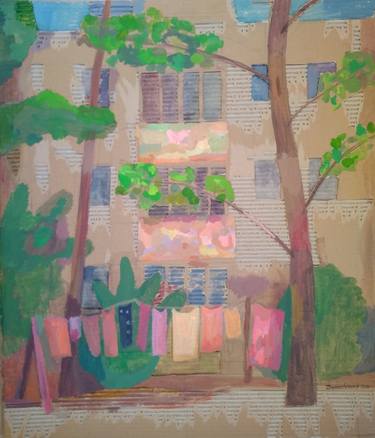 Print of Impressionism Home Collage by Lesya Demchenko