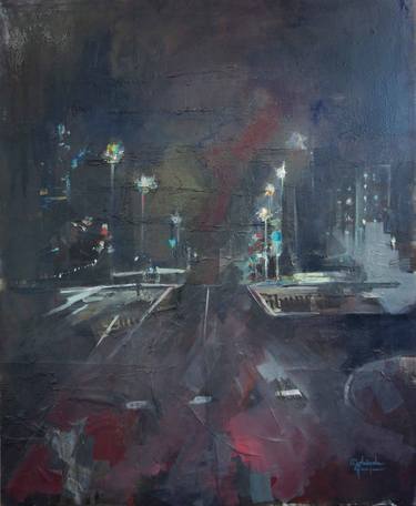 Original Impressionism Light Paintings by Cristina Castañeda Granja