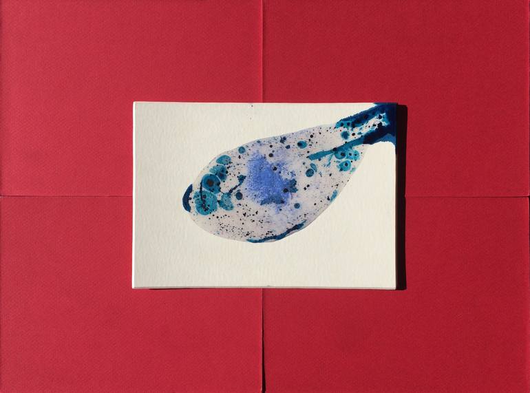 Original Minimalism Abstract Painting by Cristina Castañeda Granja