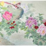 King of the Flowers - Peonies by Qin Shu