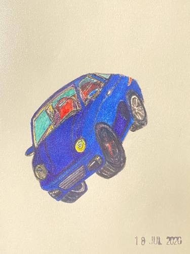 Original Conceptual Car Paintings by Michael Arbolishvili