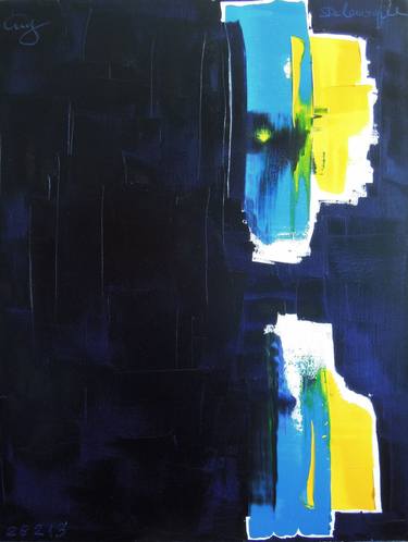 Original Abstract Paintings by Guy Delaroque