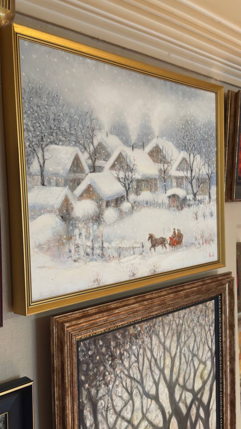 Original Classicism Nature Painting by Besik Arbolishvili