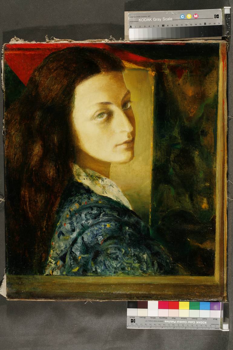 Original Classicism People Painting by Besik Arbolishvili