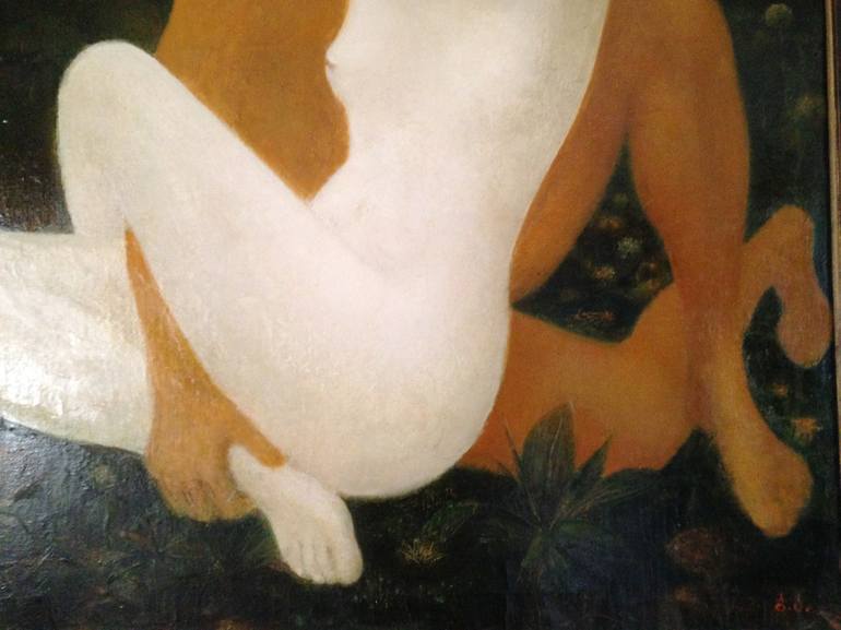 Original Nude Painting by Besik Arbolishvili