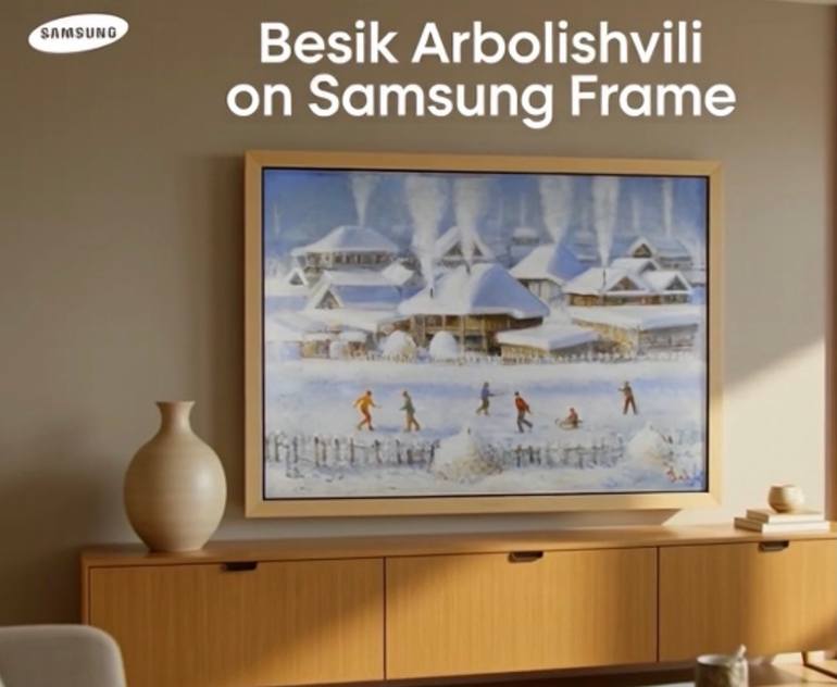 Original Conceptual Religion Painting by Besik Arbolishvili