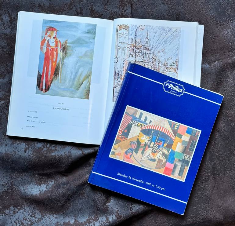 Original Figurative Religion Painting by Besik Arbolishvili