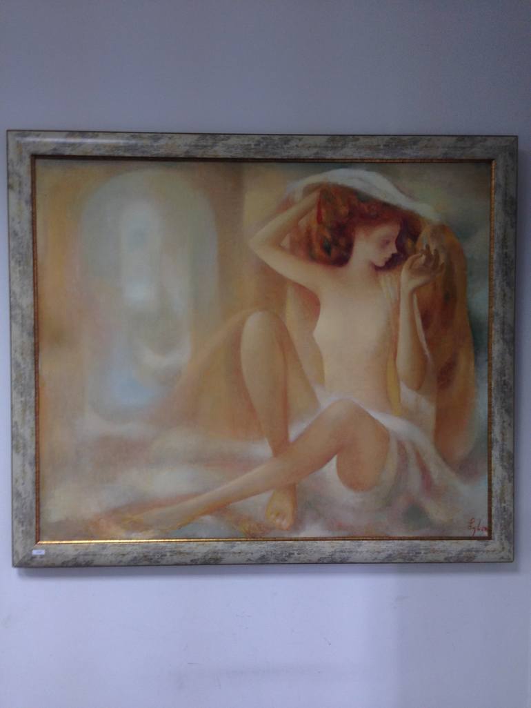 Original Nude Painting by Besik Arbolishvili