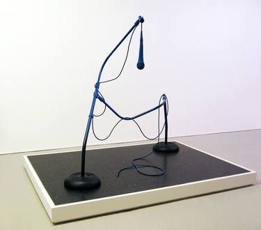 Original Abstract Sculpture by Karlos Carcamo