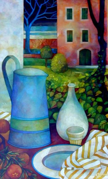 Original Fine Art Still Life Paintings by Elisabetta Trevisan