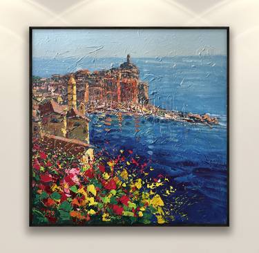 Vernazza Painting ( 1430 ) thumb