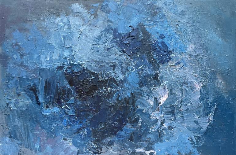 Original Impressionism Abstract Paintings by Agostino Veroni