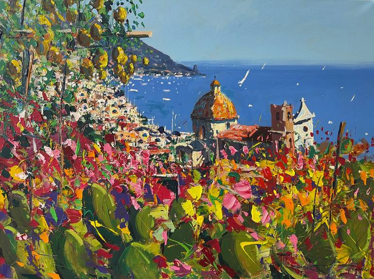 Original Impressionism Landscape Paintings by Agostino Veroni