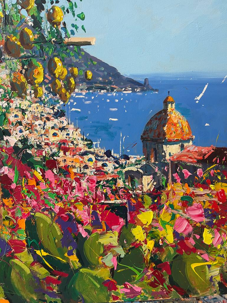 Original Impressionism Landscape Painting by Agostino Veroni