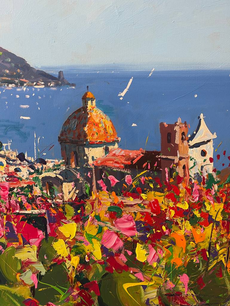 Original Impressionism Landscape Painting by Agostino Veroni