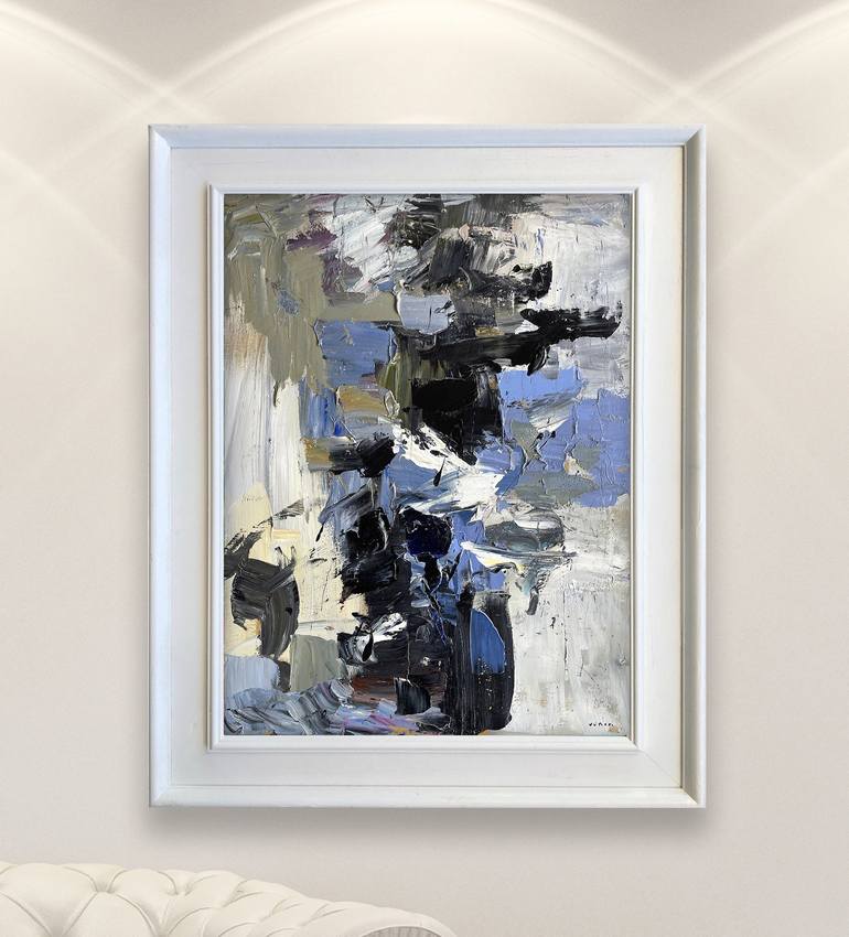 Original Modernism Abstract Paintings by Agostino Veroni