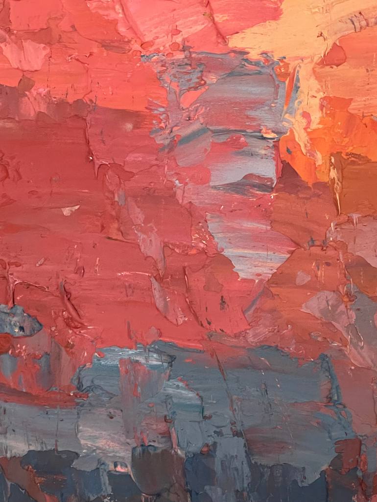Original Abstract Painting by Agostino Veroni